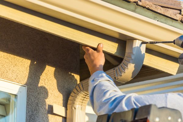 Cost of Aluminum Rain Gutter Service in Kissimmee
