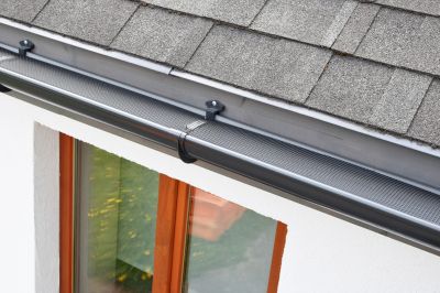 Gutter Cover Installation on a Residential Home