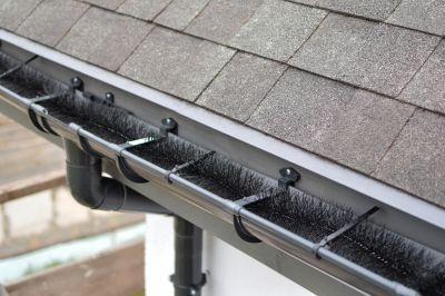 Commercial Gutter Cover System in Action